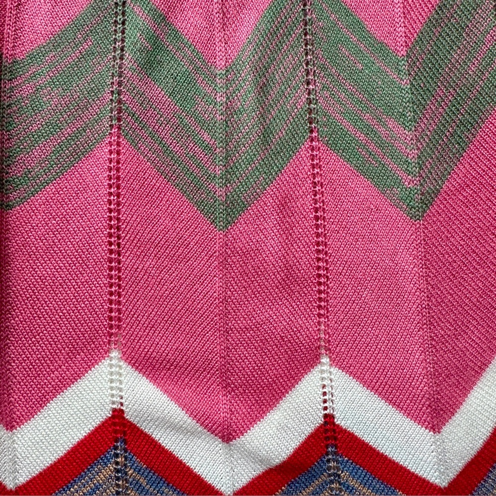 Pink Zig Zag Light Cardigan NWT - Size S - Picture 6 of 6